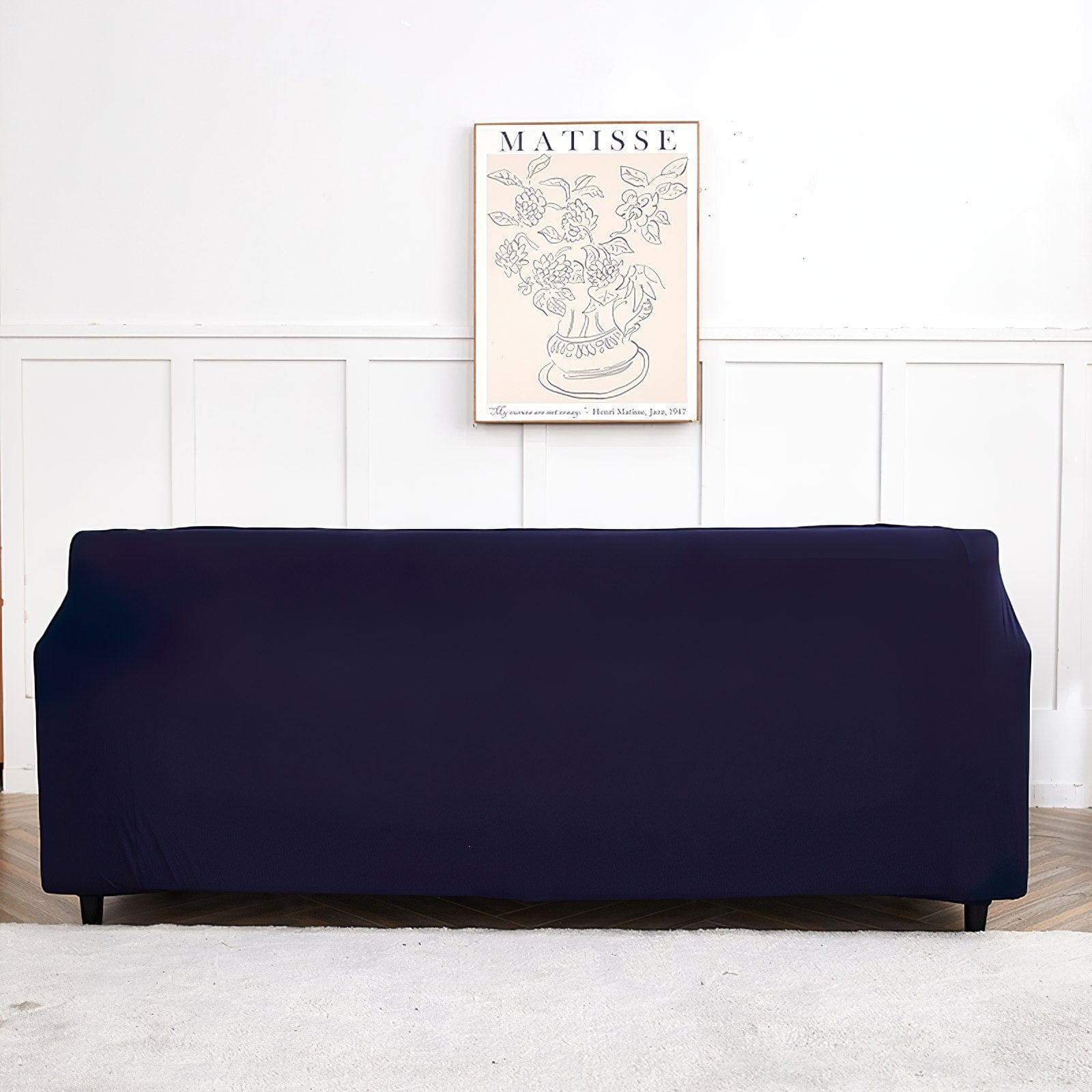 Marineblau - Sofabezüge für klassische und Ecksofas - Das Haus der Überzüge
