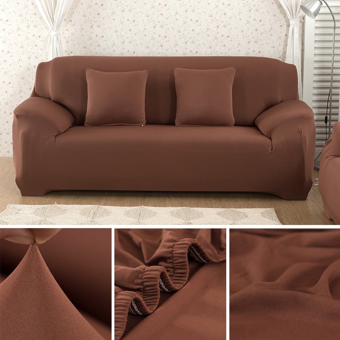 Braun - Sofabezüge für klassische und Ecksofas - Das Haus der Überzüge - Das Haus der Überzüge