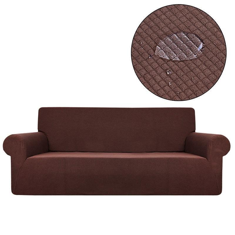 Braun - Sofabezüge für klassische und Ecksofas - Wasserdichte und Ultrabeständige - Das Haus der Überzüge - Das Haus der Überzüge